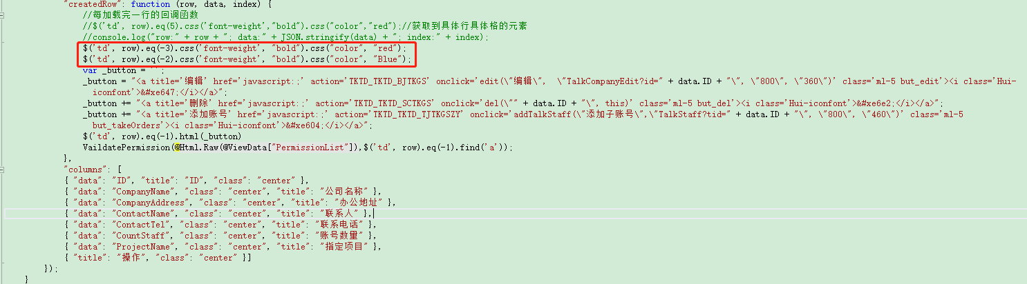 Jquery dataTables td Arow css font color red Glorydgr CSDN 
