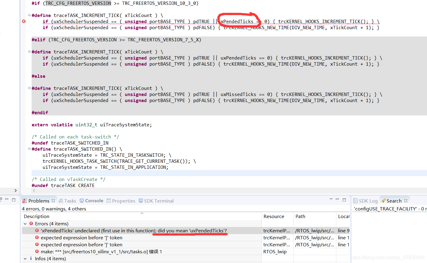 Xilinx ZYNQ FreeRTOS+Tracealyzer(移植)_tracealyzer freertos xilinxCSDN博客