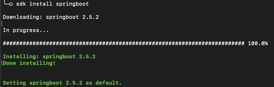 Install Spring Boot CLI under MacOS - Programmer Sought