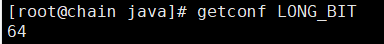 getconf LONG_BIT