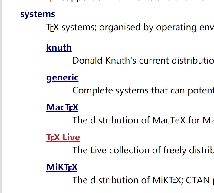 选择system-TexLive
