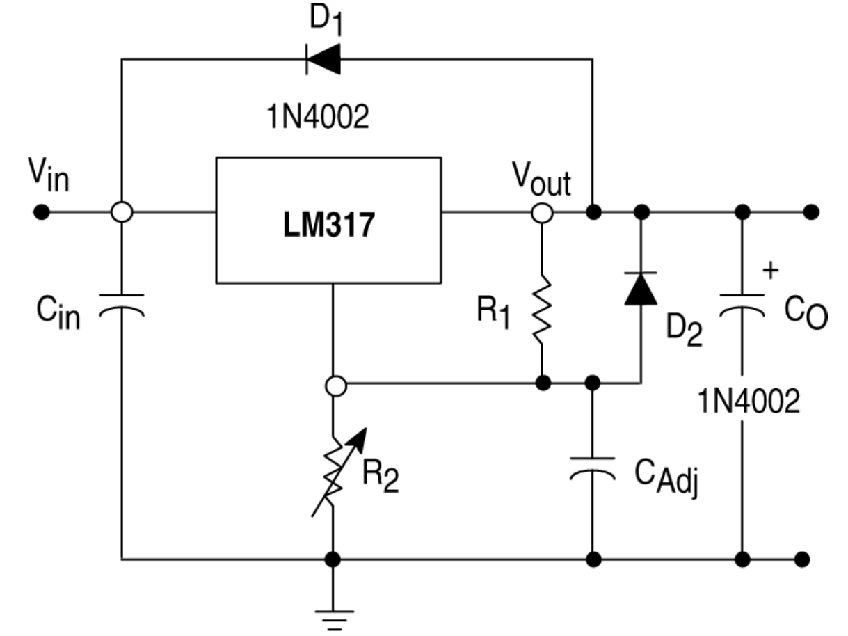 三端线性稳压器工作原理与典型应用电路分析78xx与lm317