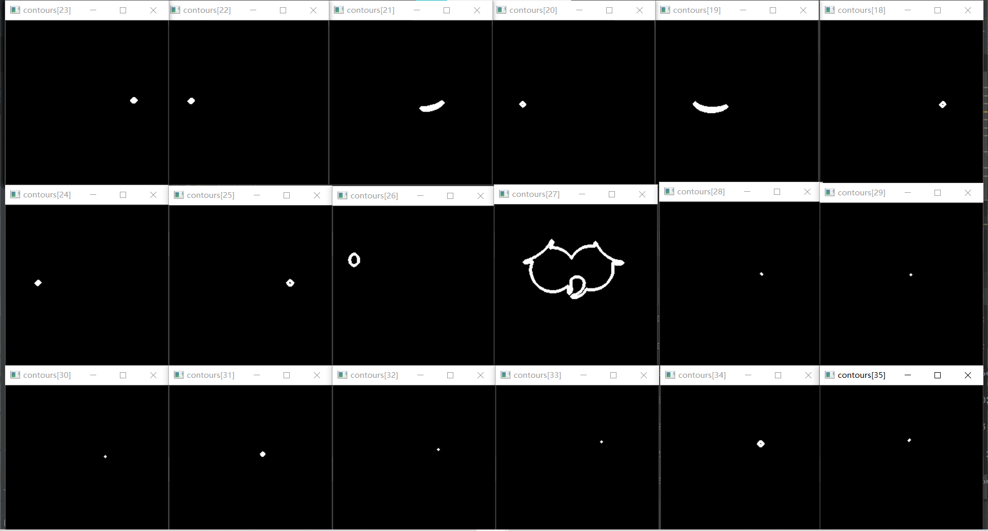 OpenCV图像处理应用（面向Python）之图像轮廓_使用opencv库在每个图像上绘制边界框,并保存带有绘制边界框的图像,将标注信息可视 ...