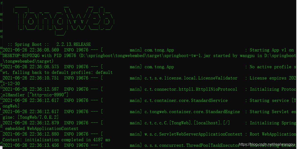 TongWeb Spring Boot Spring Cloud Springboot Tongweb CSDN