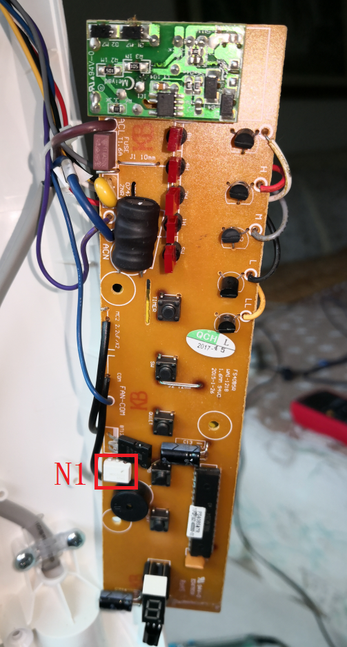 维修案例艾美特电风扇fs4085r不能调风量维修