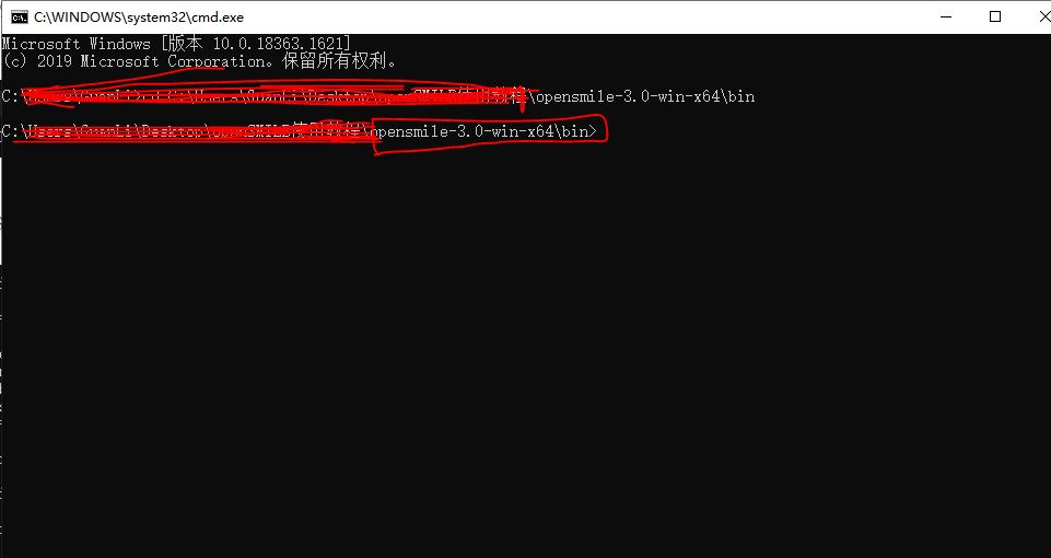[外链图片转存失败,源站可能有防盗链机制,建议将图片保存下来直接上传(img-VvOQt0Qf-1624763725571)(C:\Users\GuanLi\Desktop\openSMILE使用教程\6.JPG)]