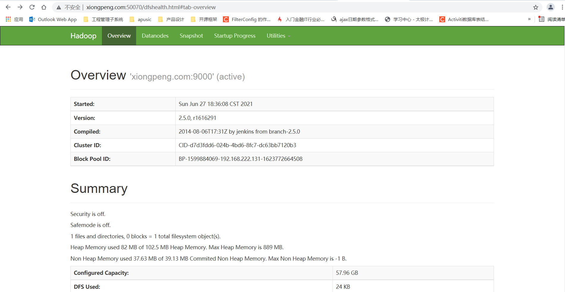 Hadoop集群环境搭建_yarndefault.xmlCSDN博客