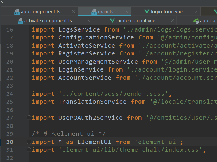[Vue Project] Introduce Element-UI - Programmer Sought