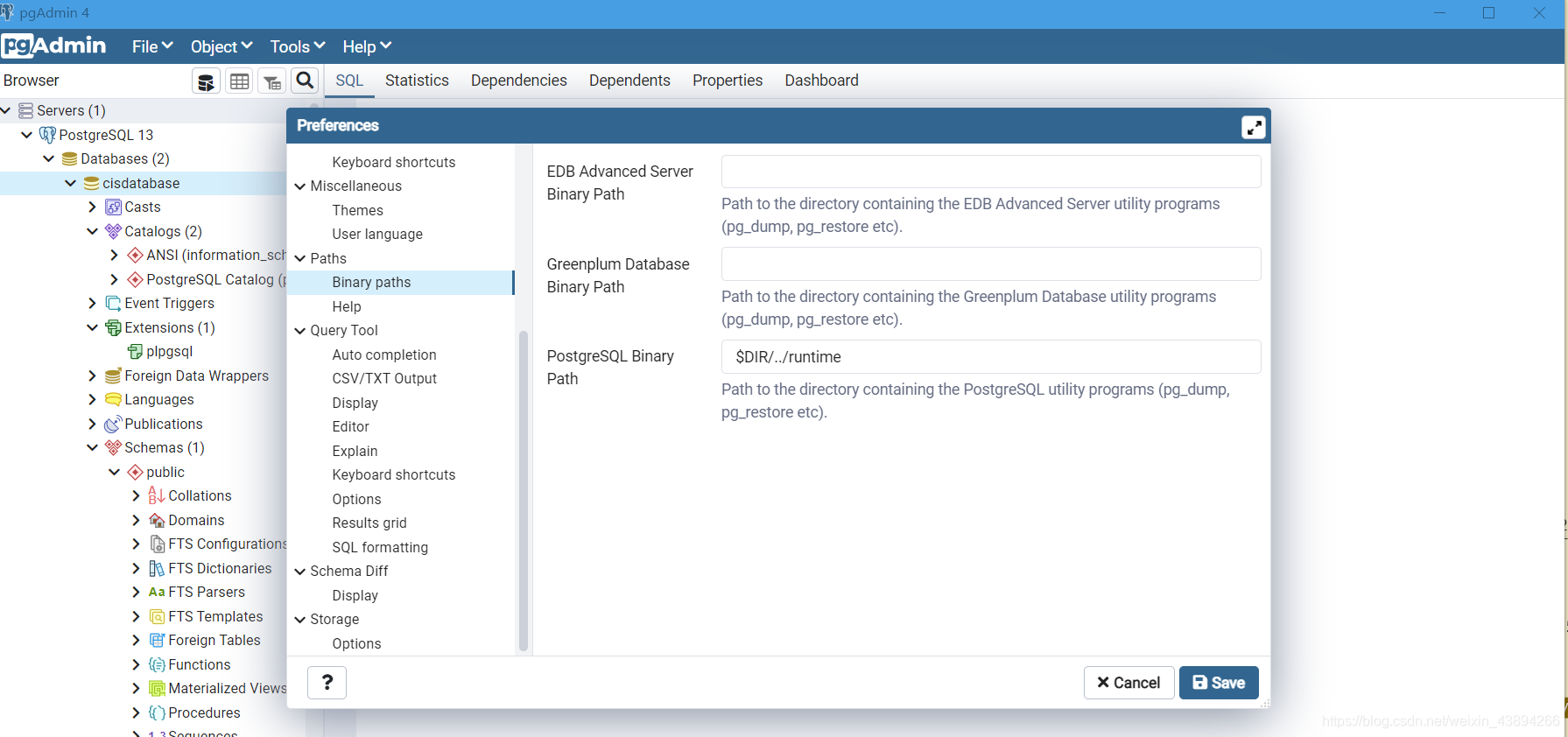 解决PostgreSQL数据库backup和restore报错_狮弟的博客CSDN博客