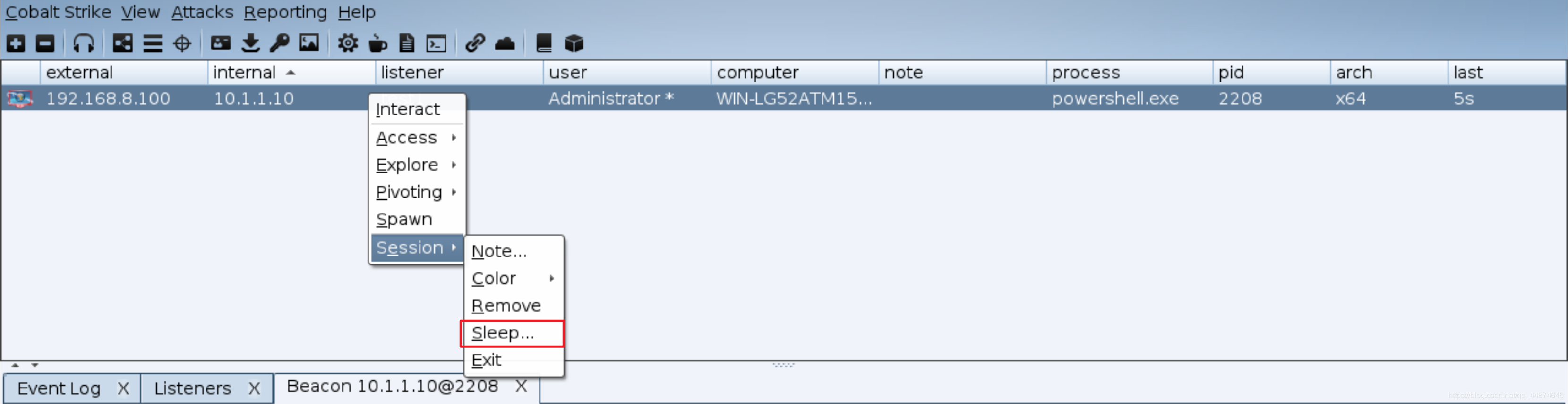 渗透测试笔记 之 内网渗透 Cobalt Strike用户驱动攻击 8j的博客 Csdn博客 渗透测试笔记 之 内网渗透 Cobalt Strike用户驱动攻击 8j的博客 Csdn博客