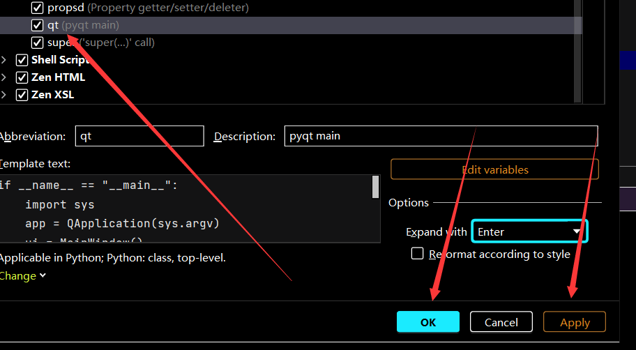 pycharm代碼模板設置_lin-ct的博客-csdn博客