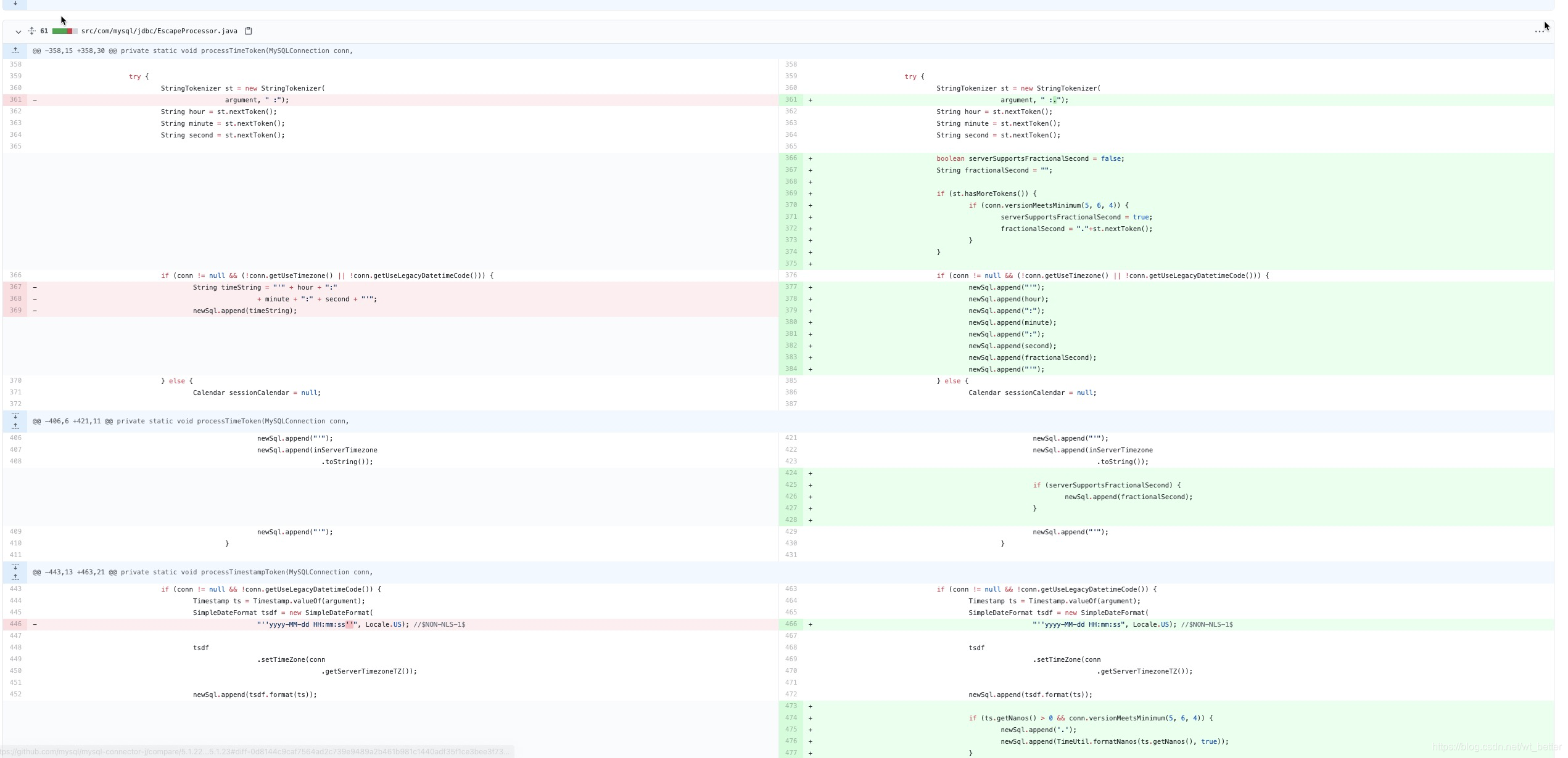 MySQL时间戳精度
