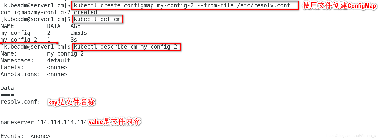 K8S的Configmap配置管理（4种创建方式+使用）_kubelet如何重写resolv.confCSDN博客