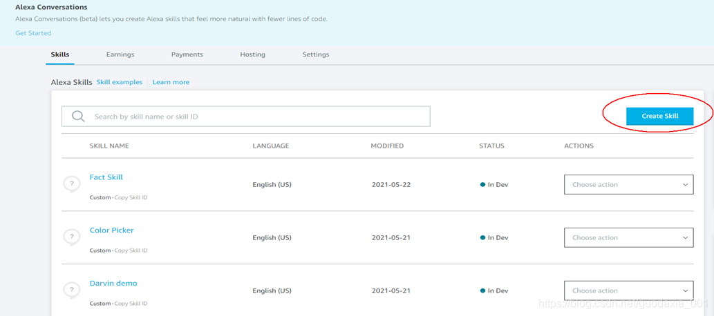 Alexa Skill Setting Up Guodaxia 001的博客 Csdn博客