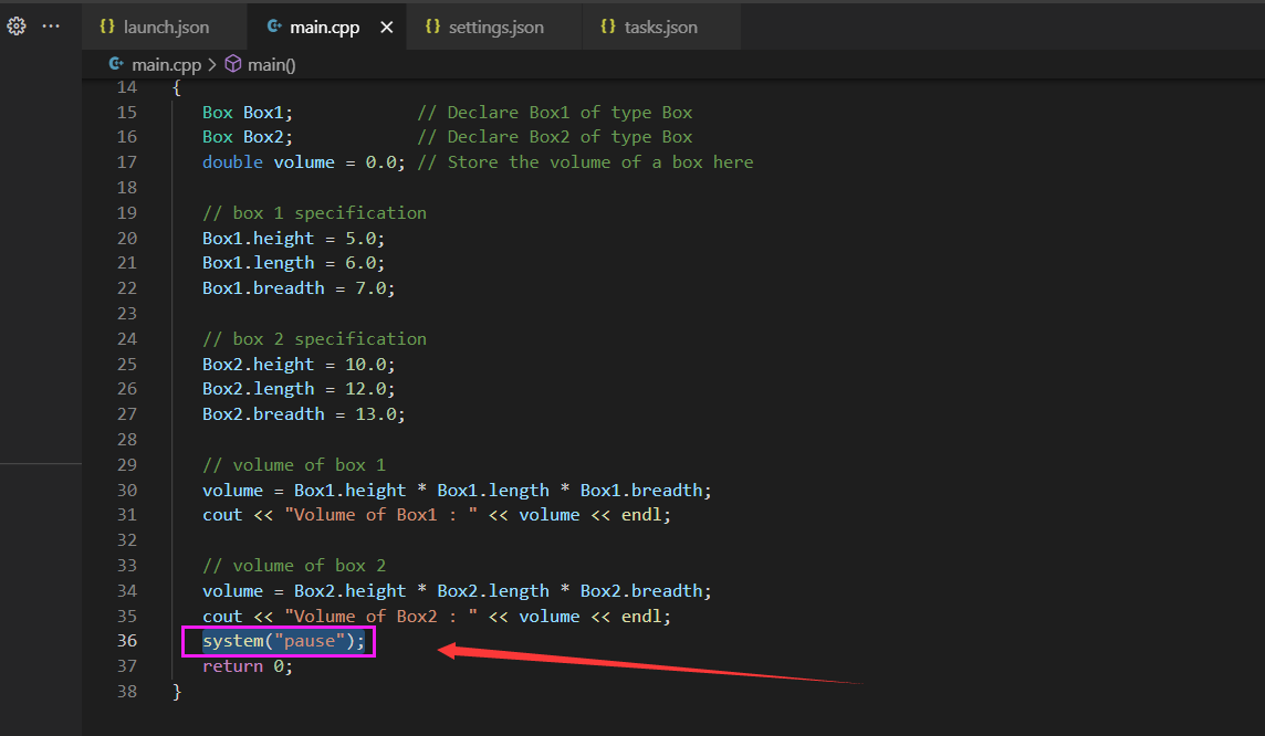 VScode C/C++代码运行一闪而过_vscode c++控制台一闪而过-CSDN博客 image.