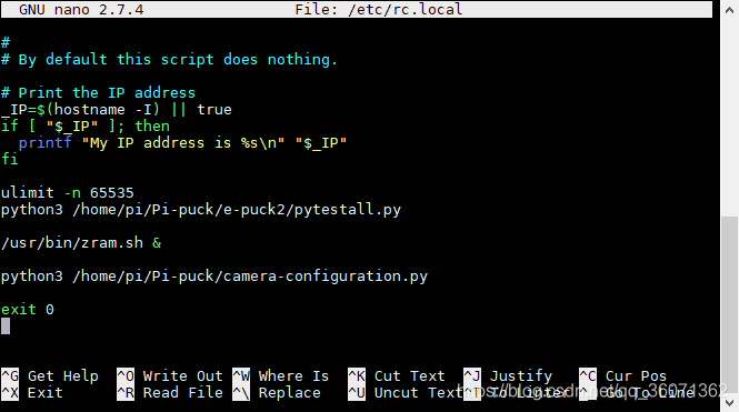 5.树莓派程序自启动、Python脚本自启动(rc.local不自启动原因)_树莓派 rc.local 不执行-CSDN博客