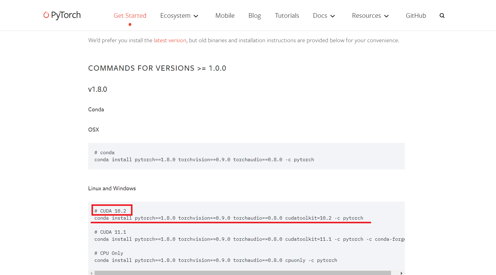 Linux pytorch pytorch conda linux pytorch 