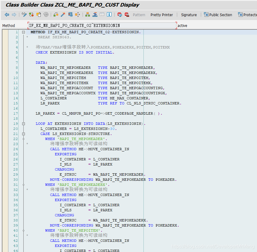 Bapi Po Create SAP中使用BAPI_PO_CREATE1或BAPI_PO_CHANGE更新EAN11字段或其他不存在于BAPI中字段_abapbadi增强 ...
