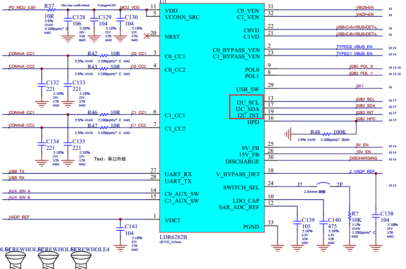 3K/4K 双USB Type-C接口盲插便携显示器解决方案