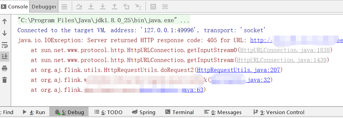 http-java-io-ioexception-server-returned-http-response-code-405-for