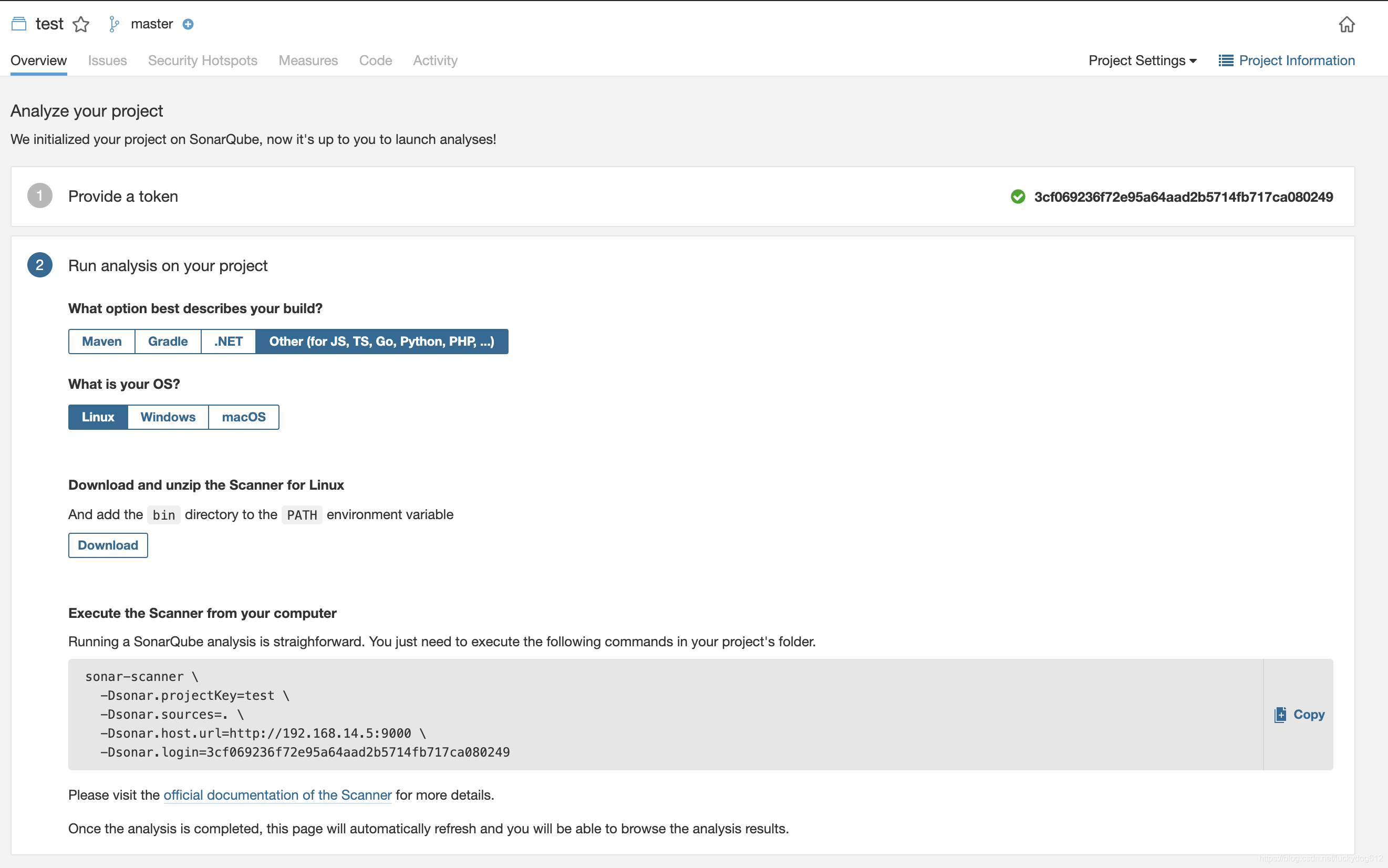 Linux下Docker安装SonarQube（PostgreSQL）