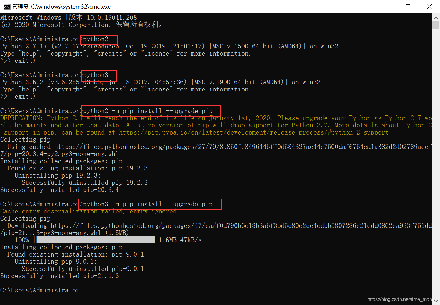 Python Cmd2 cmd切换Python2和Python3环境_cmd运行python2版本-CSDN博客