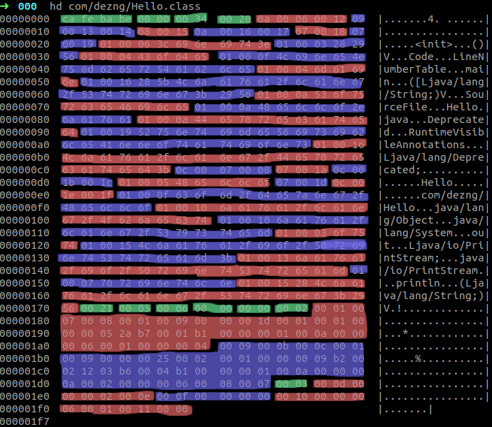 二进制信息与标注