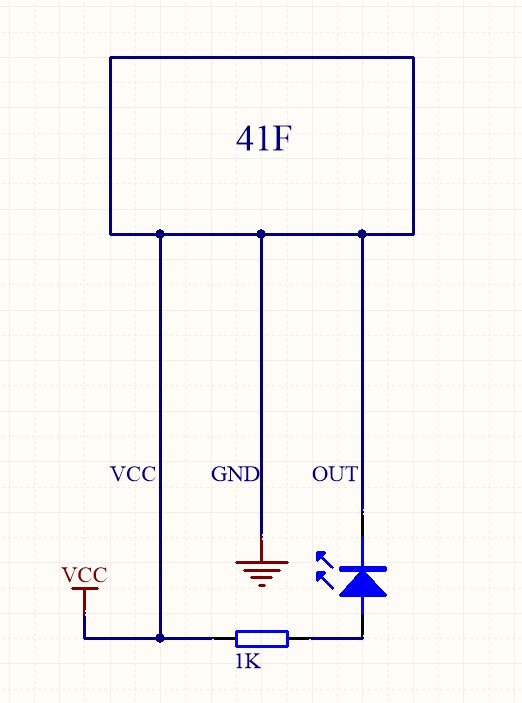 雙極性鎖存霍爾測試電路