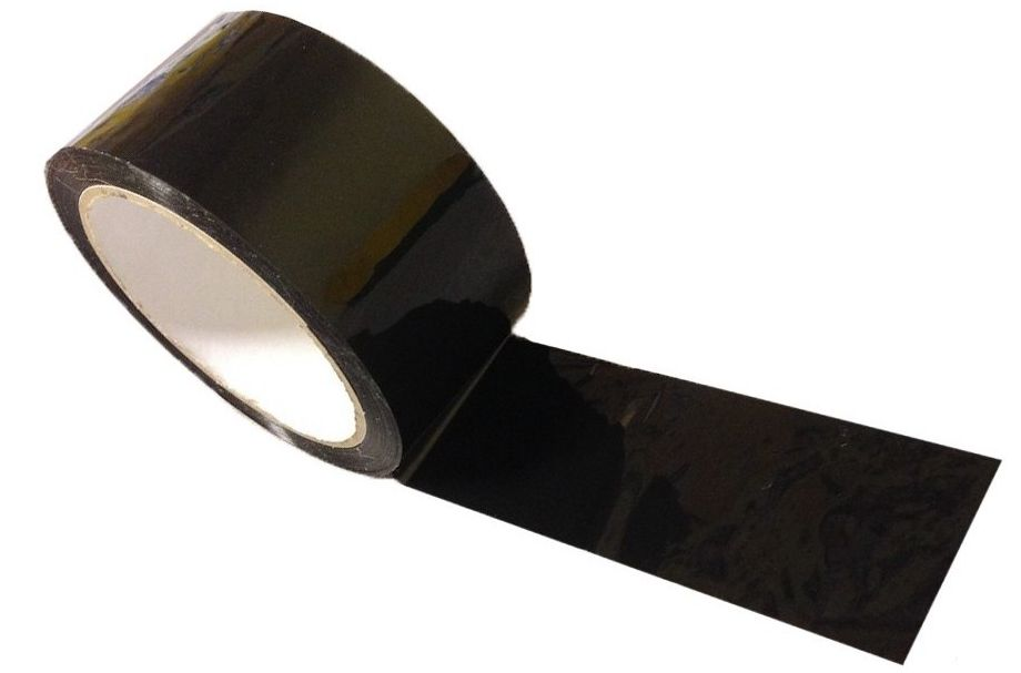 4.1  宽的地毯黑色胶带