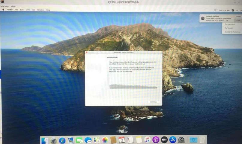 在 Arch Linux 上使用 Docker 运行 Mac OS - Catalina