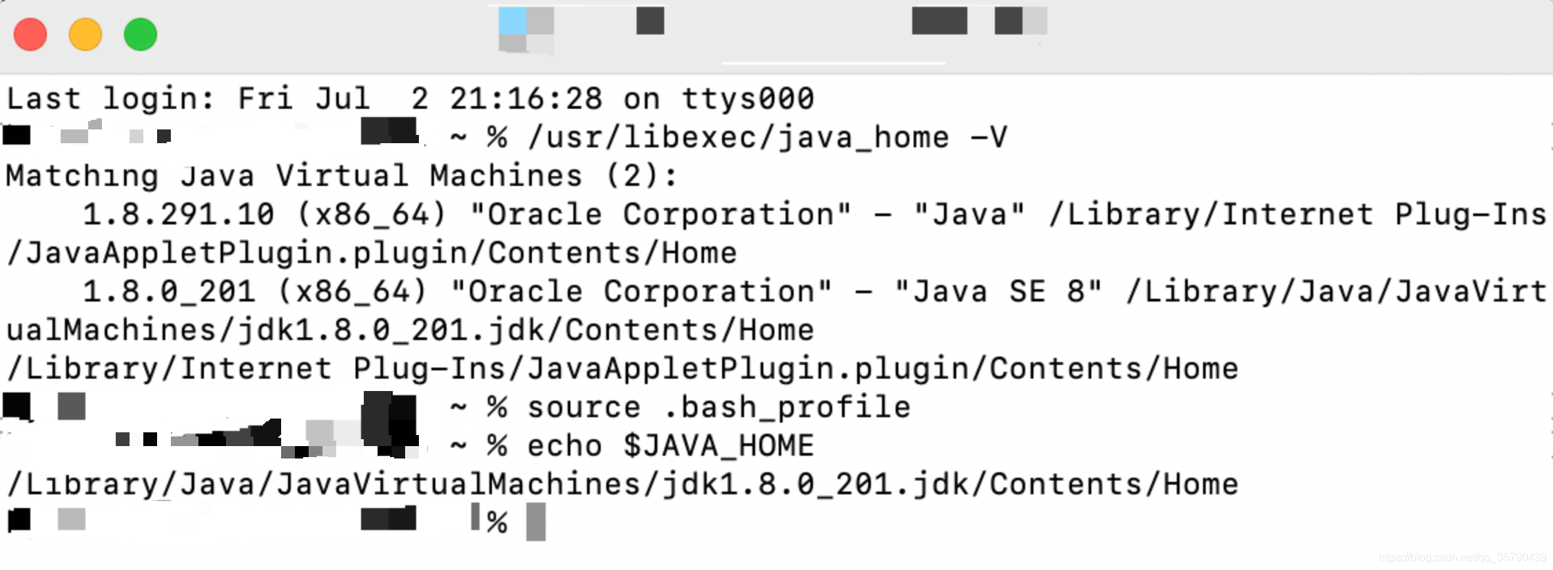 mac java下载和环境变量配置-CSDN博客