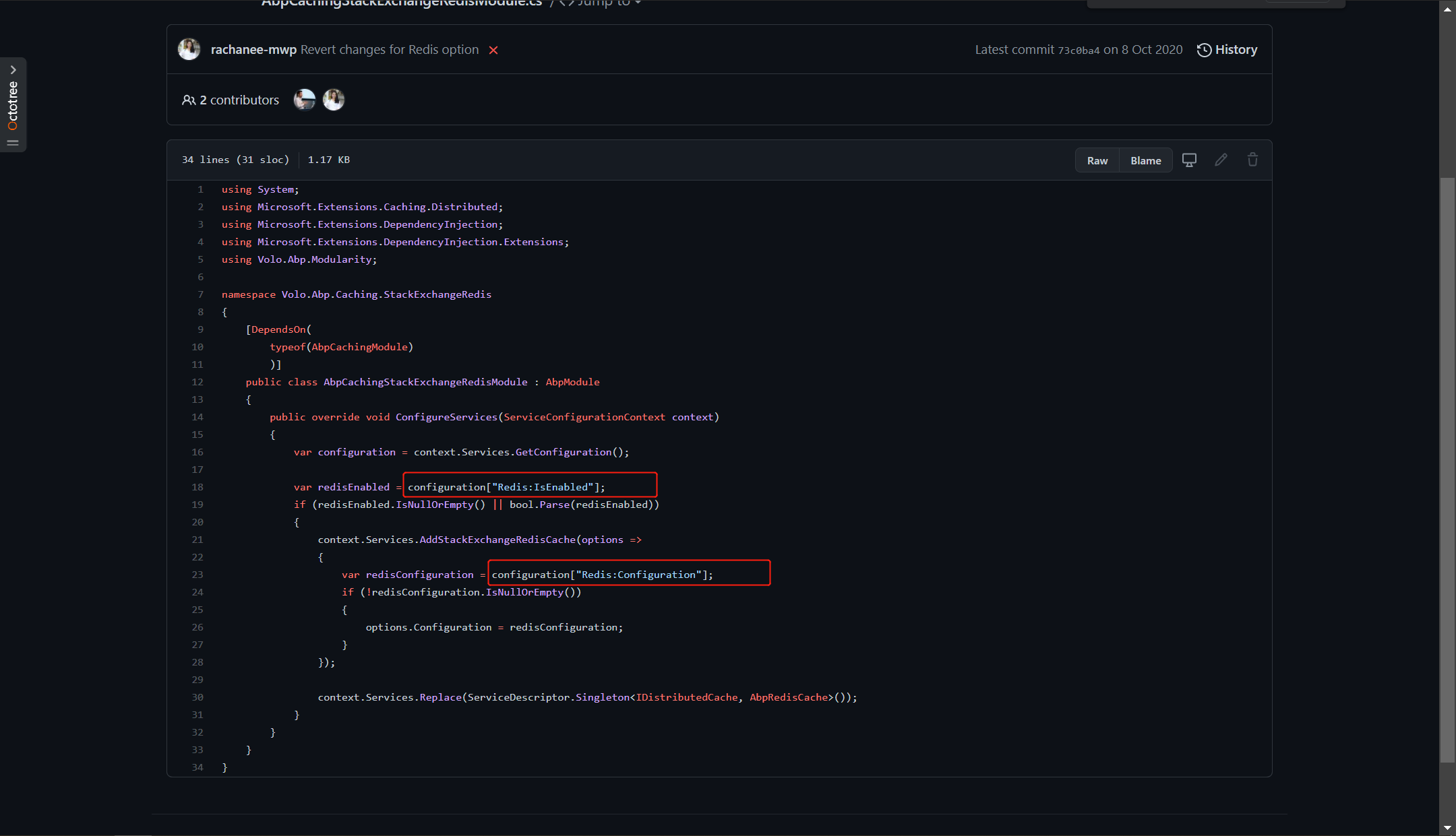 REDIS Cache module for ABP source analysis - Programmer Sought