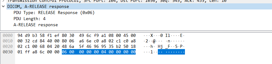 DICOM通讯（ACSE-＞DIMSE-＞Worklist）