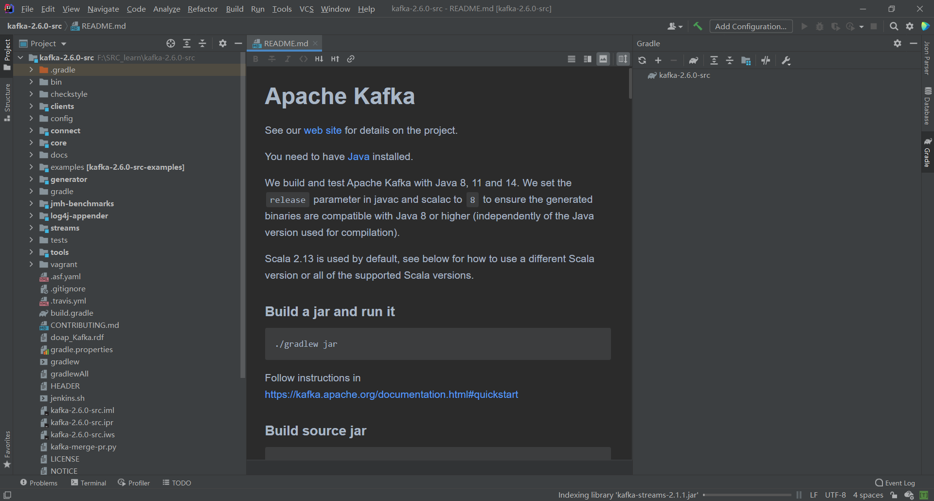 Kafka2.6.0 win10 IDEA2021 源码编译踩坑_kafka2.6 编译-CSDN博客