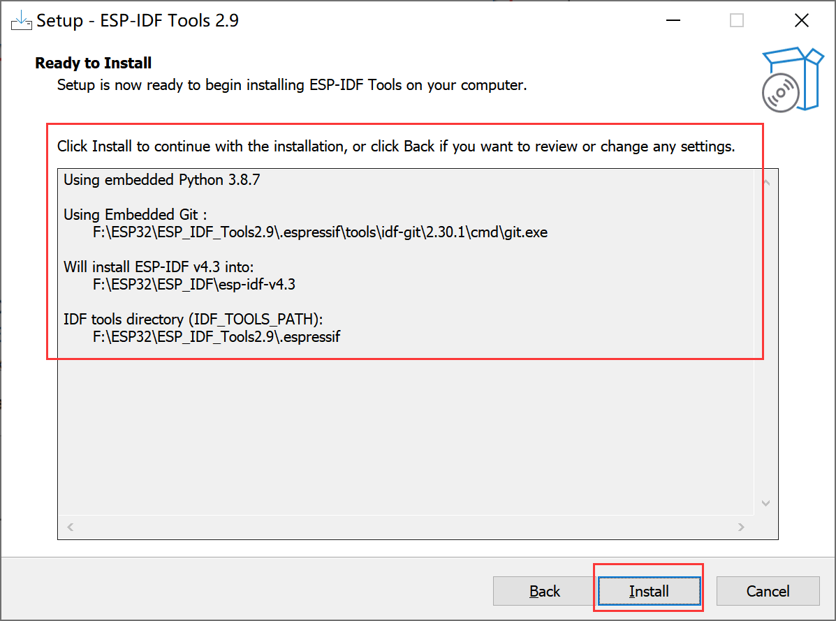 ESP32 开发笔记 ESP32开发环境搭建 Windows10 Esp-idf-tools-setup安装_esp-idf-tools ...