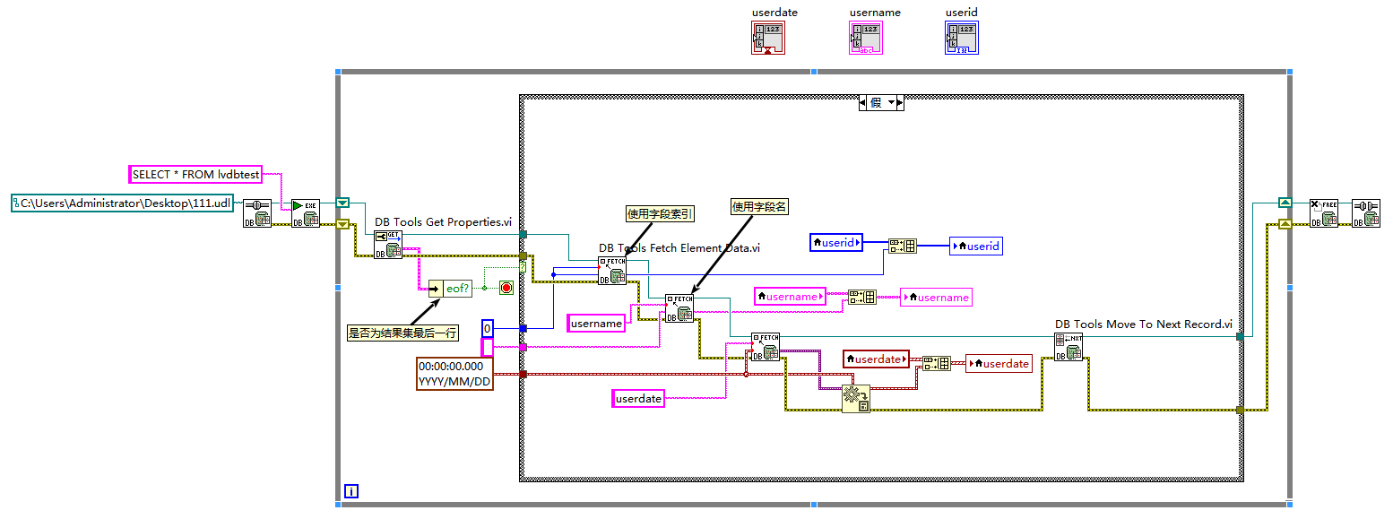 LabVIEW+数据库应用系列保姆级教程，第三篇执行SQL语句_labview 如何组合数组至sql输入-CSDN博客