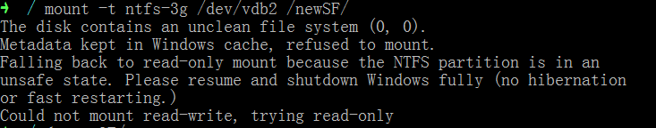 tuxera ntfs could not mount aligned io enabled