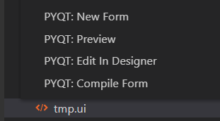 PyQt5 安装VSCODE