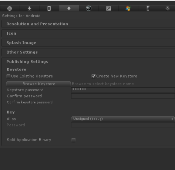 Unity发布Apk添加KeyStore_new key store如何填写-CSDN博客