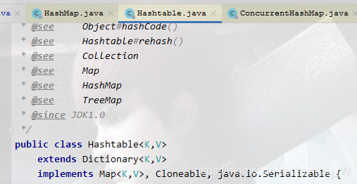 Hashtable源码