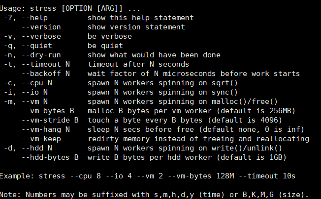 Linux压测工具stress安装使用 Shaofei Huai的博客 Csdn博客 Stress安装