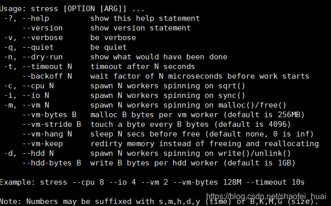 Linux压测工具stress安装使用 Shaofei Huai的博客 Csdn博客 Stress安装 Linux压测工具stress安装使用 Shaofei Huai的博客 Csdn博客 Stress安装