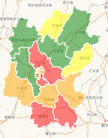 地图绘制marker随地图缩放显示隐藏附近的marker显示全区geojson地图