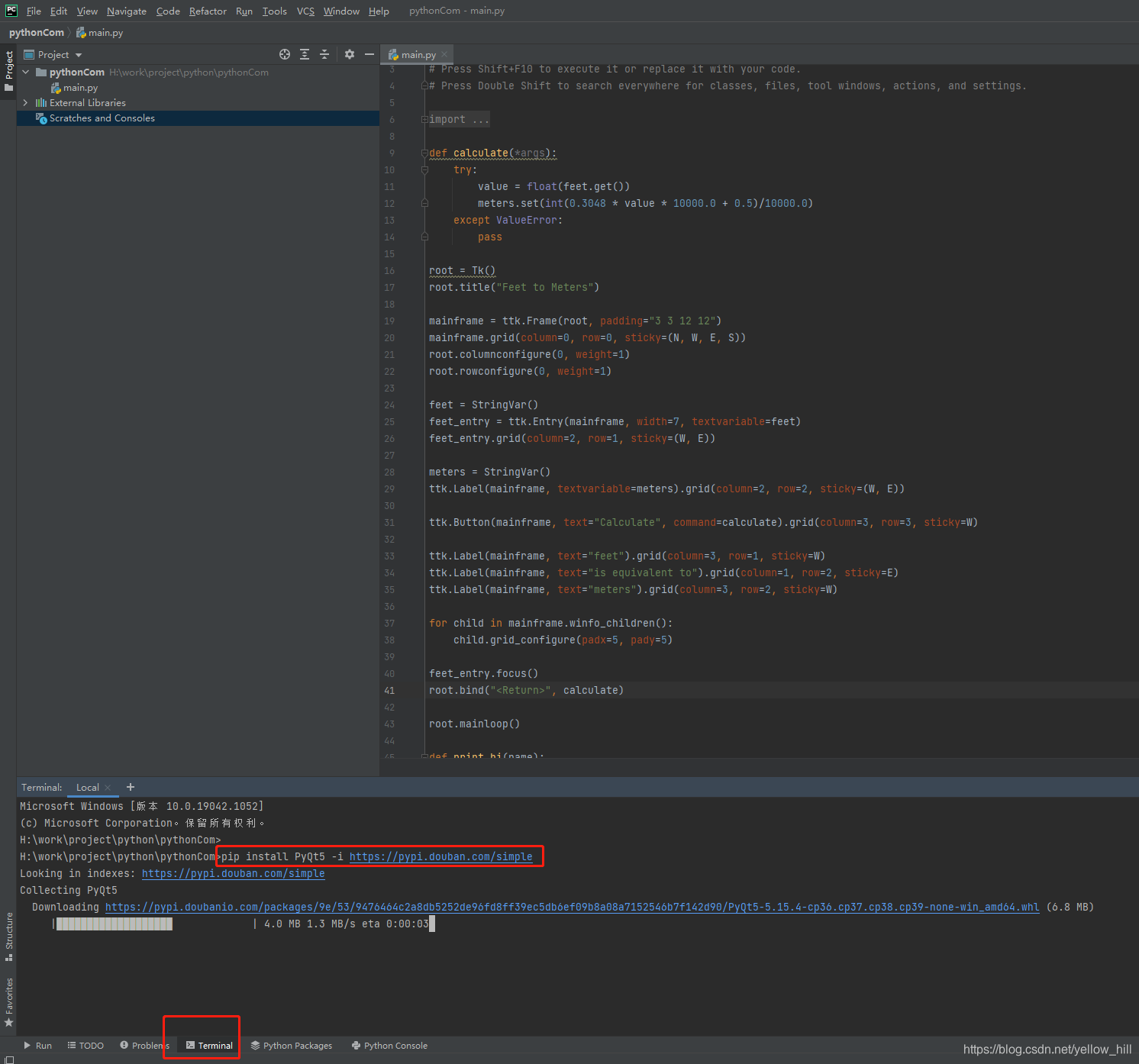 Python GUI界面编程 05 - 01 在Pycharm中的安装Pyqt工具,把QT Creator和Pycharm结合起来 ...
