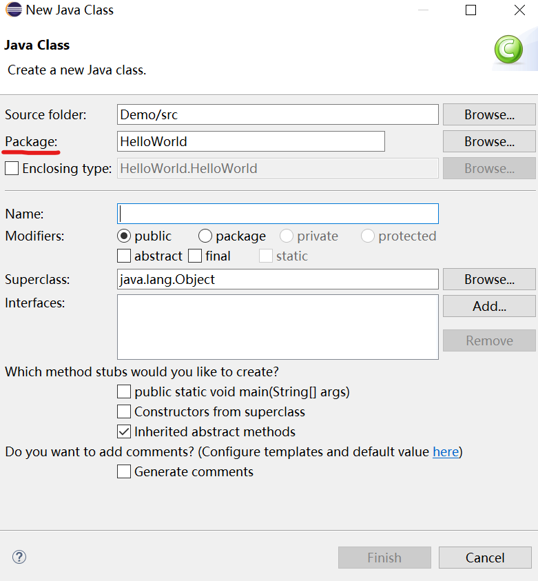 解决Java：Must declare a named package because this compilation unit is associated to the named module