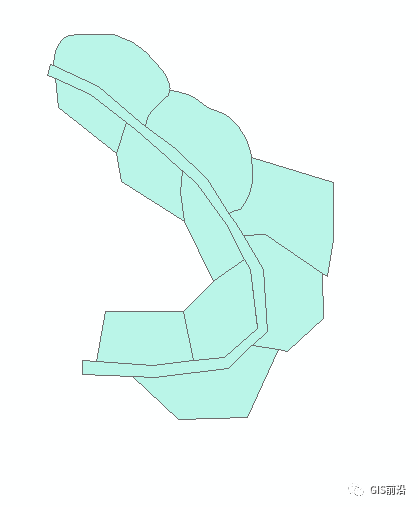 ArcGIS村庄规划前期CAD图斑整理（附练习数据）