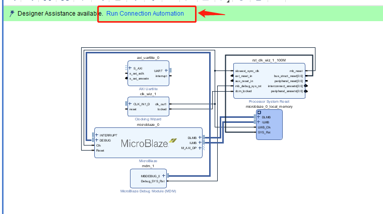 【FPGA】MicroBlaze小试01-串口输出Hello World(demo,熟悉开发流程)_vivado microblaze 串口 ...