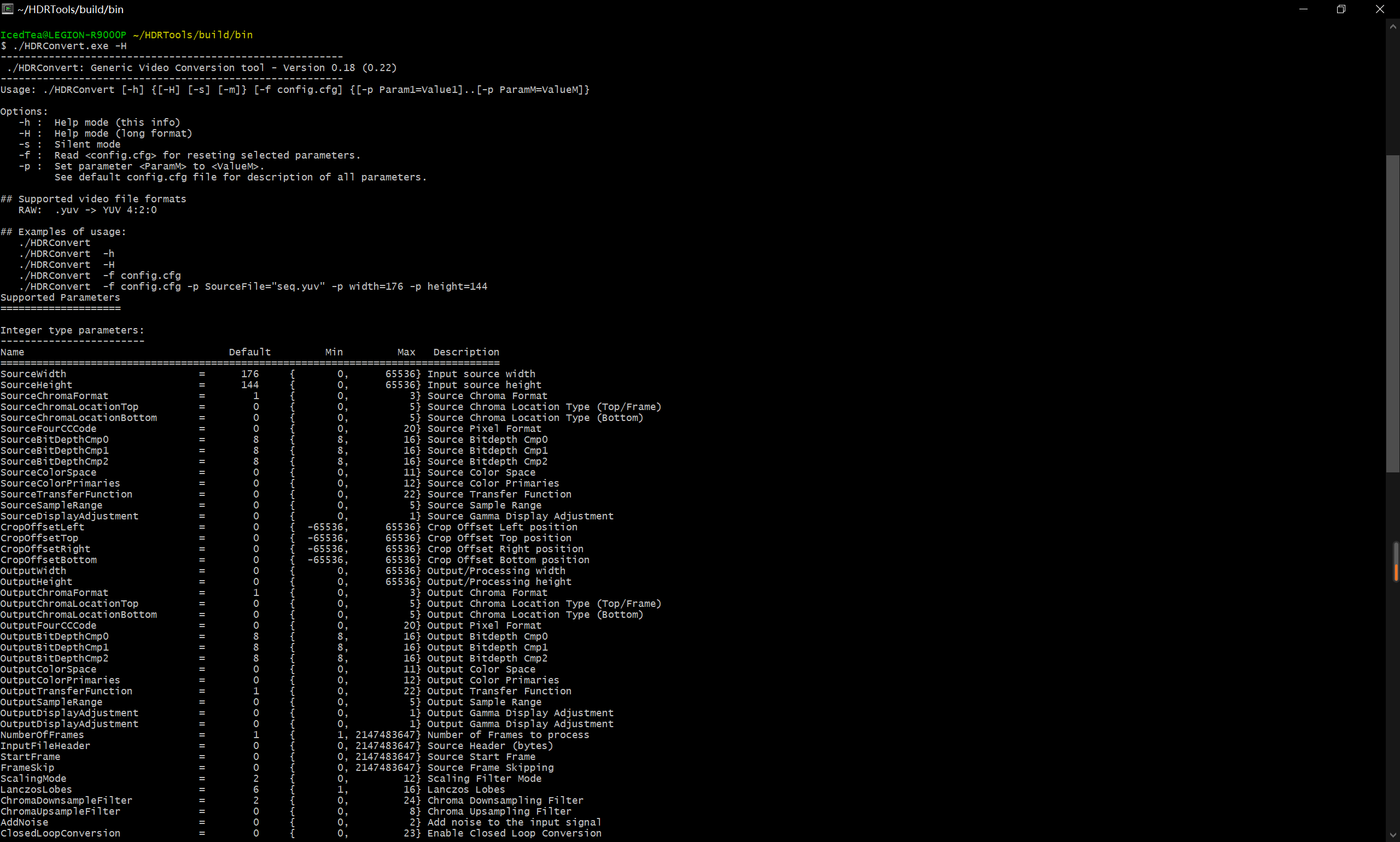 对HDR视频进行抽帧,保存为OpenEXR格式的文件_ffmpeg hdr-CSDN博客