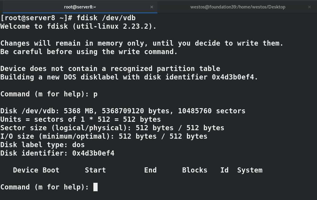 mount special device /dev/vdb1 does not exist linux中磁盘引导部分被覆盖，无法找到解决