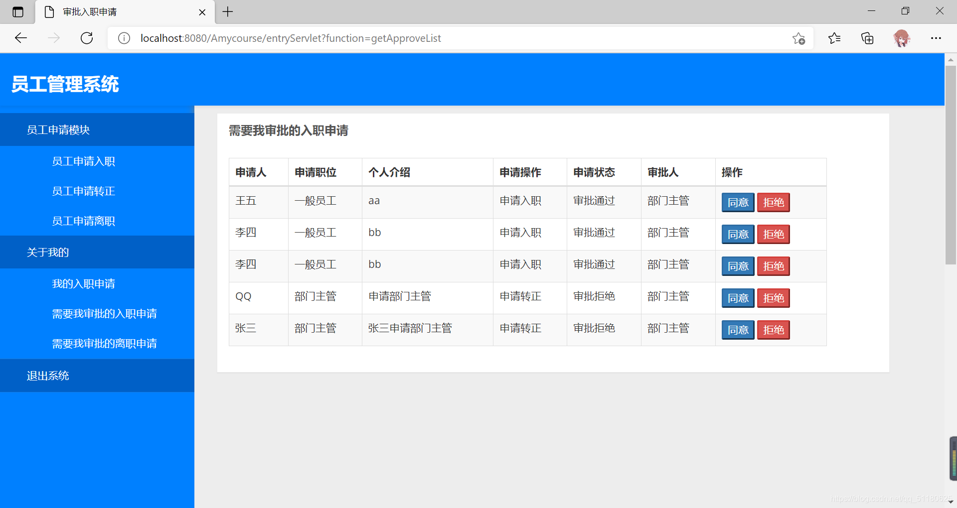 javaweb课程设计简单的员工管理系统介绍_员工管理系统java课程设计-CSDN博客